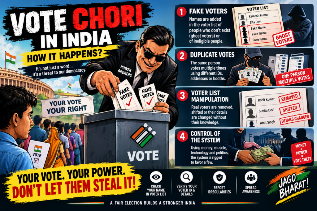 Vote Chori in India: How Could It Happen? 5 Vote Chori in India: How Could It Happen?